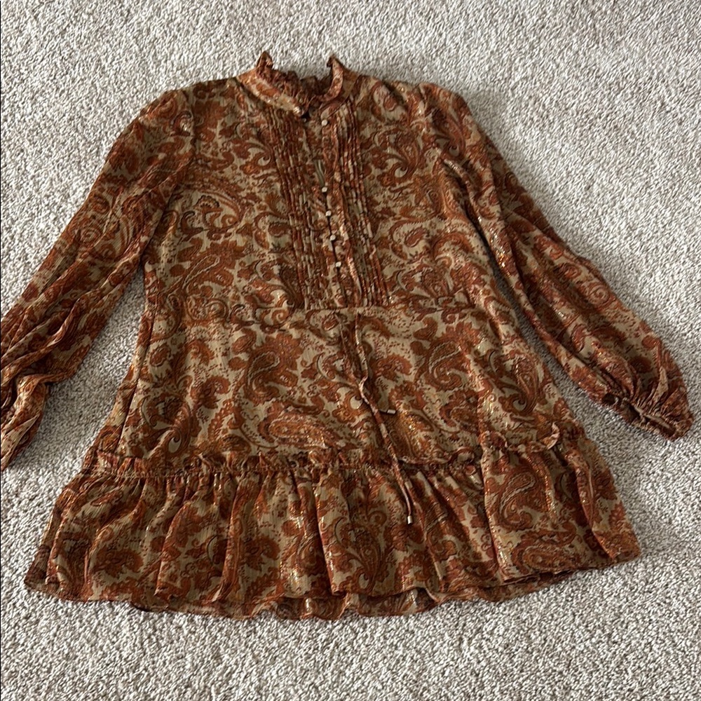 Flowy House of Harlow dress